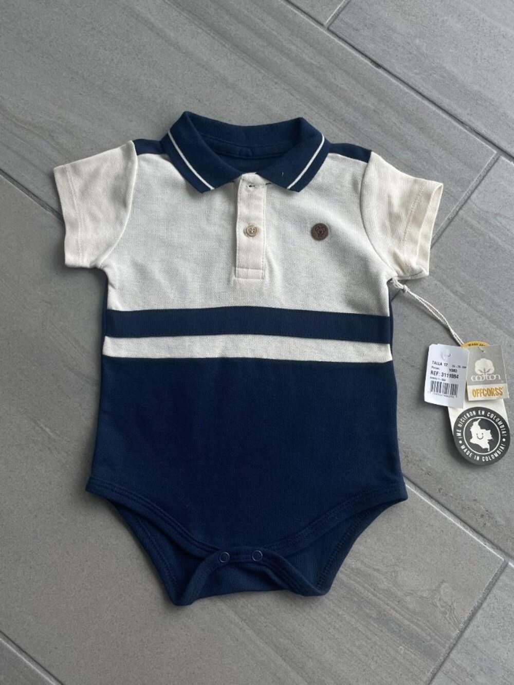 Baby Polo Bodysuit – New with Tags